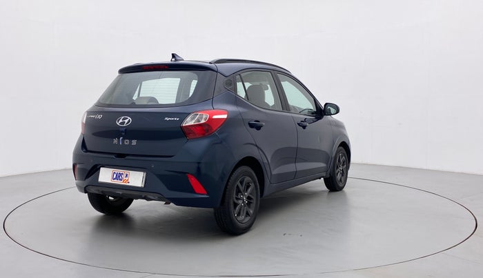 2020 Hyundai GRAND I10 NIOS SPORTZ PETROL, Petrol, Manual, 55,621 km, Right Back Diagonal