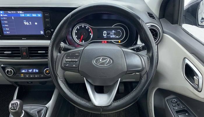 2020 Hyundai GRAND I10 NIOS SPORTZ PETROL, Petrol, Manual, 55,621 km, Steering Wheel Close Up