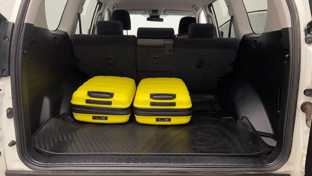 Boot Inside View with Luggage