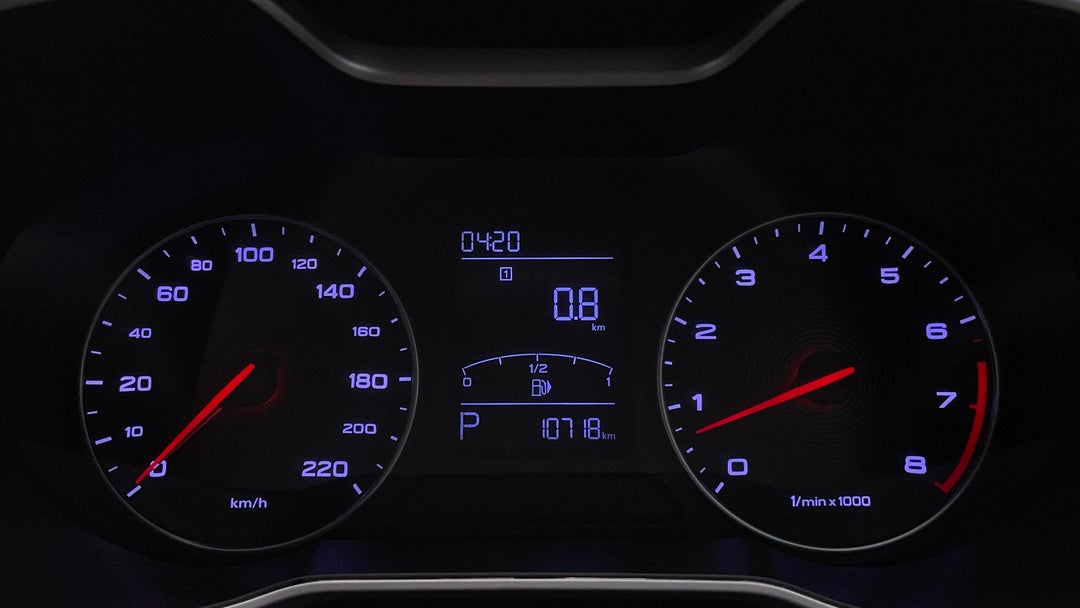 2023 MG ZS Excite, Automatic, 10718 km, Odometer View