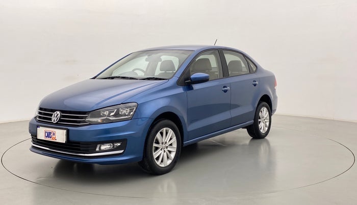 2017 Volkswagen Vento HIGHLINE 1.2 TSI AT, Petrol, Automatic, 26,711 km, Left Front Diagonal