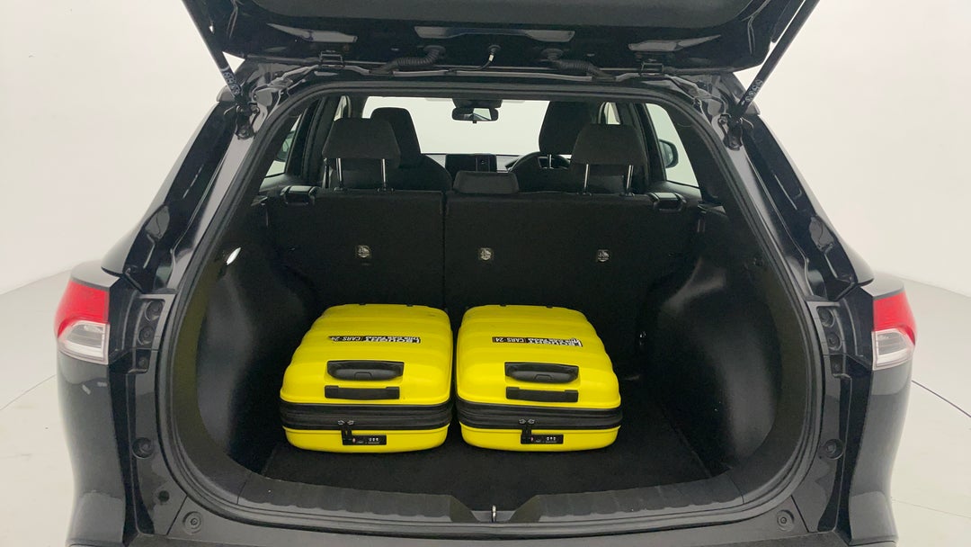 Boot Inside View with Luggage
