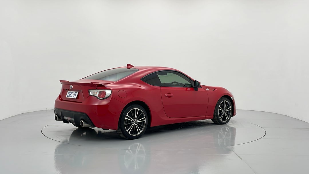 2014 Toyota 86 Gts, Manual, 41672 km, Right Back Diagonal (45- Degree) View