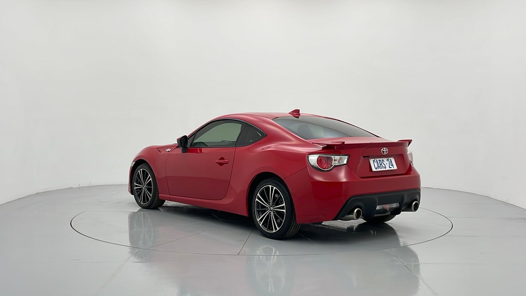 2014 Toyota 86 Gts, Manual, 41672 km, Left Back Diagonal (45- Degree) View