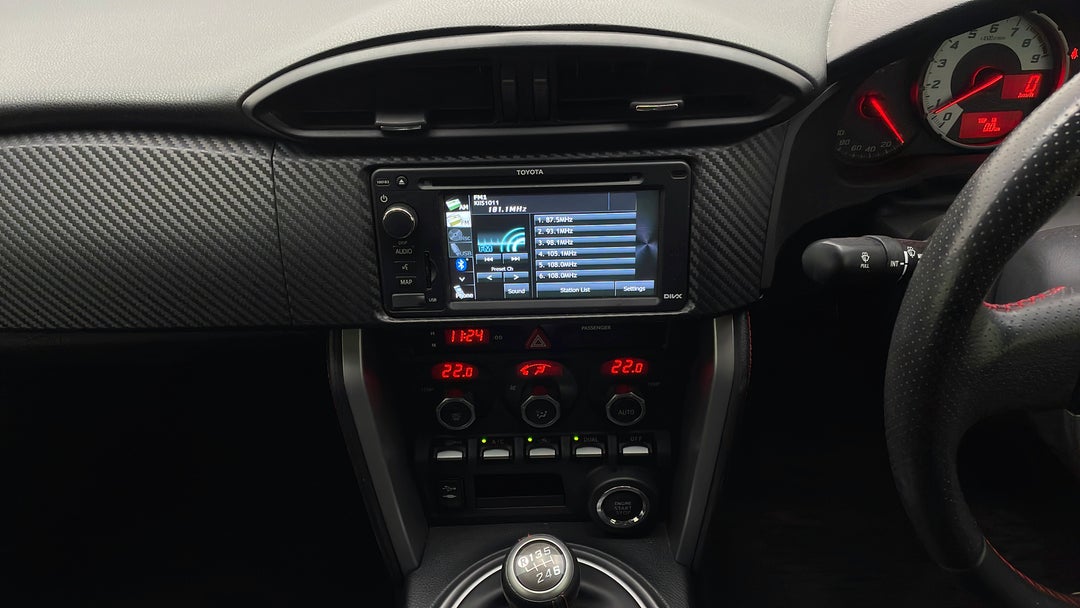 2014 Toyota 86 Gts, Manual, 41672 km, Center Console