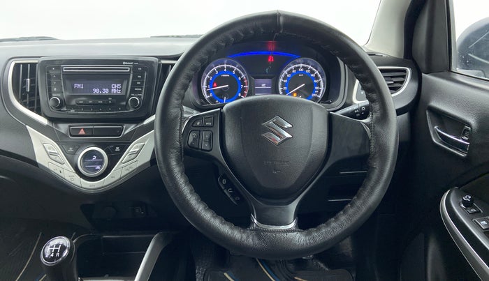 2018 Maruti Baleno DELTA 1.2 K12, Petrol, Manual, 9,731 km, Steering Wheel Close Up
