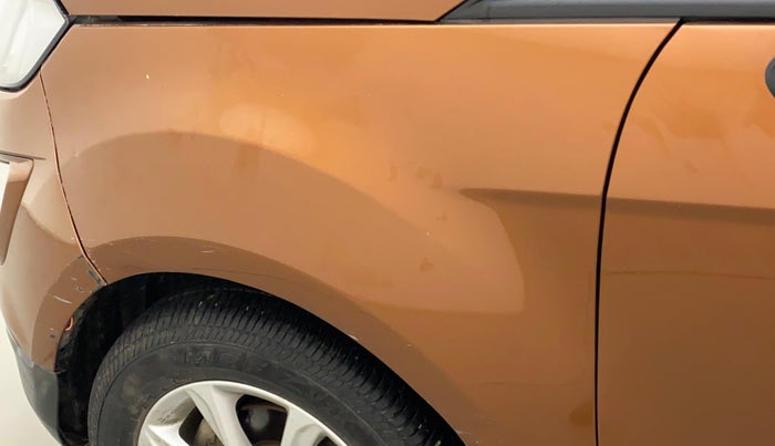 2018 Ford Ecosport TITANIUM 1.5L PETROL, Petrol, Manual, 47,804 km, Left fender - Slightly dented