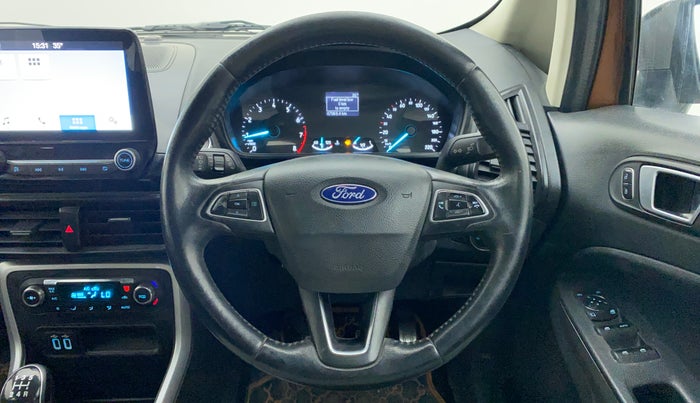 2018 Ford Ecosport TITANIUM 1.5L PETROL, Petrol, Manual, 47,804 km, Steering Wheel Close Up