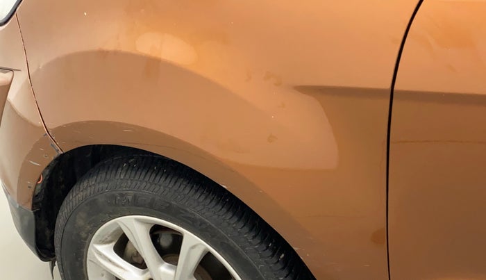 2018 Ford Ecosport TITANIUM 1.5L PETROL, Petrol, Manual, 47,804 km, Left fender - Minor scratches
