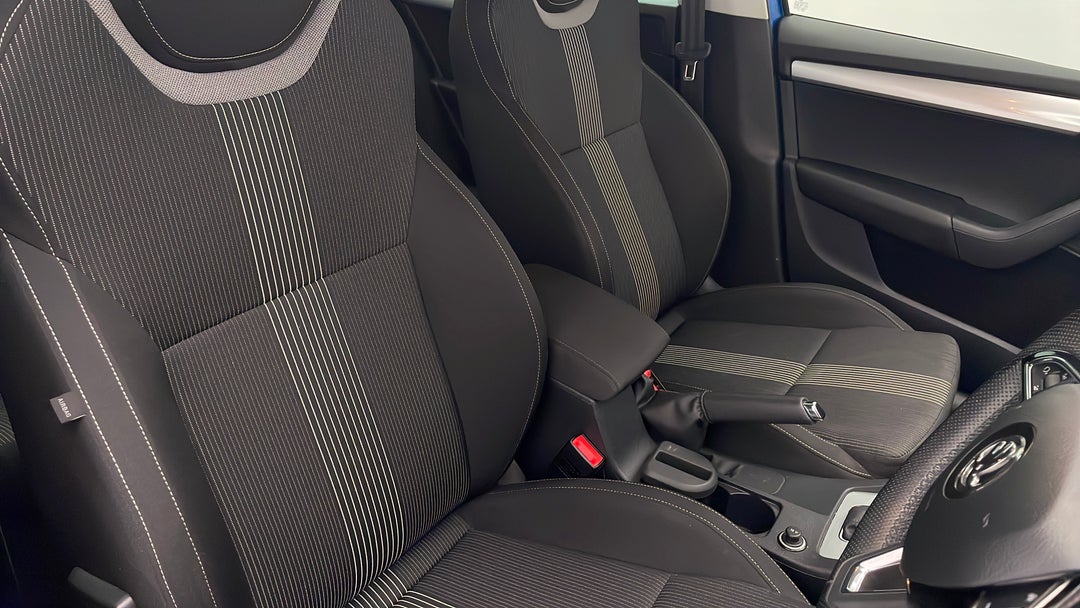 Right Side Front Door Cabin View