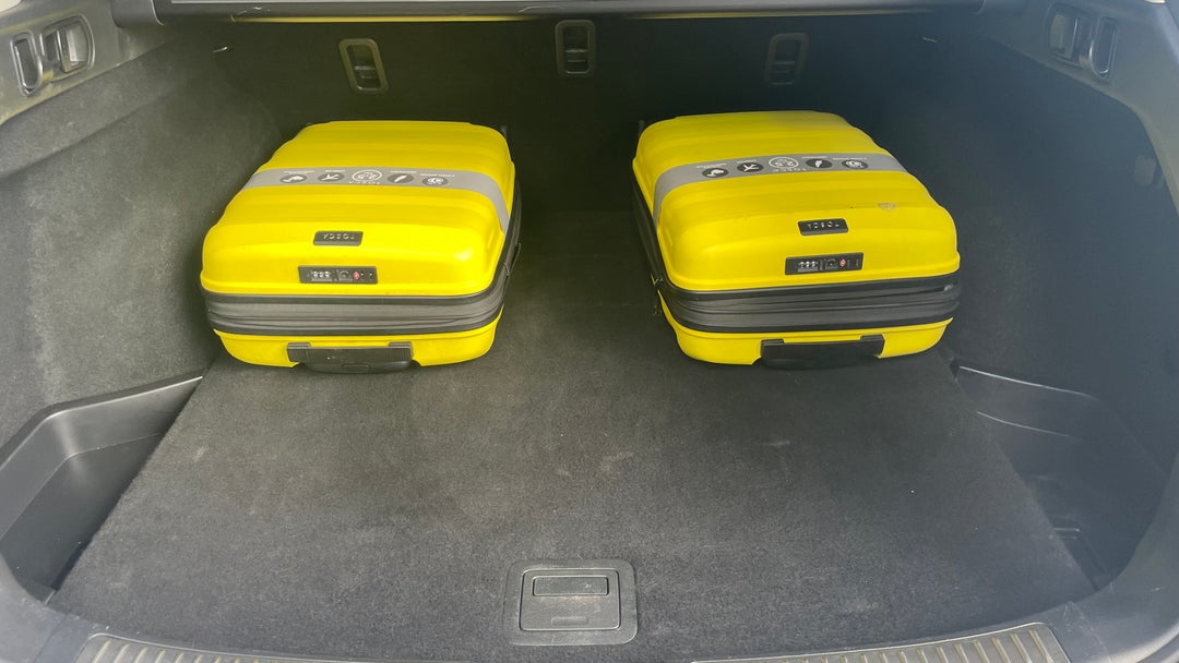 Boot Inside View with Luggage