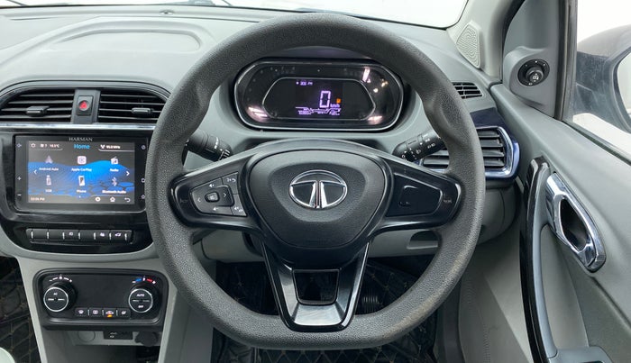 2021 Tata TIGOR XZ PLUS PETROL, Petrol, Manual, 70,451 km, Steering Wheel Close Up