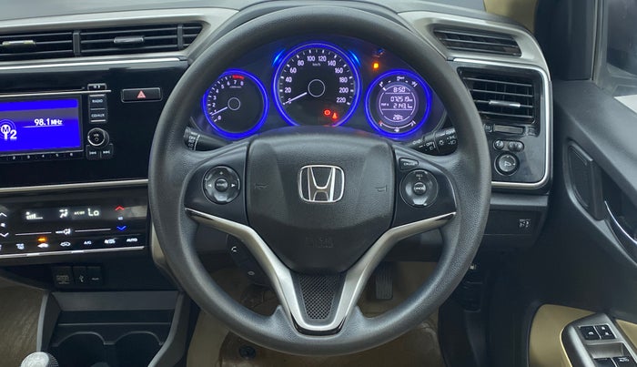 2016 Honda City V MT PETROL, Petrol, Manual, 72,669 km, Steering Wheel Close Up