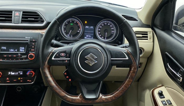 2018 Maruti Dzire ZXI, Petrol, Manual, 33,047 km, Steering Wheel Close Up