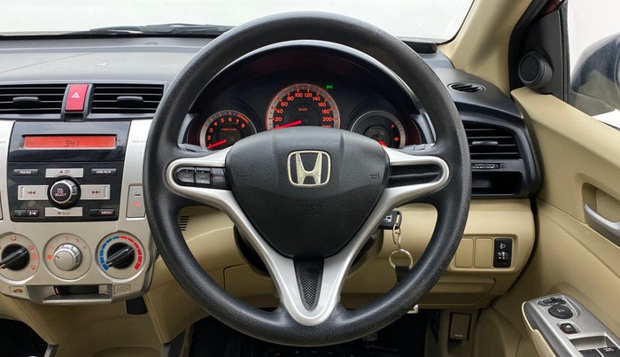2010 Honda City V MT PETROL, Petrol, Manual, 65,112 km, Steering Wheel Close Up