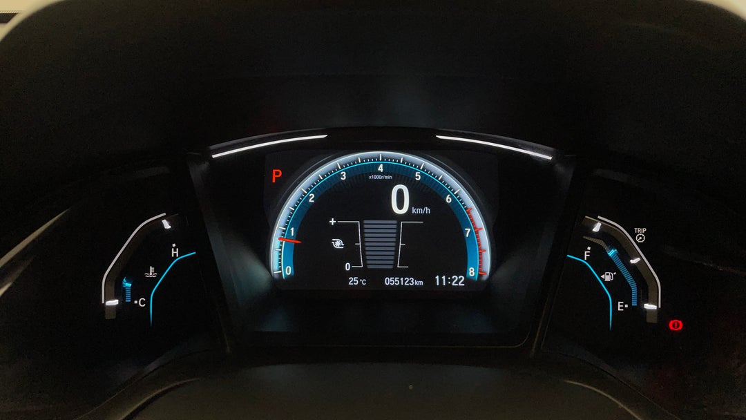 2018 Honda Civic Vti-lx, Automatic, 55123 km, Odometer View