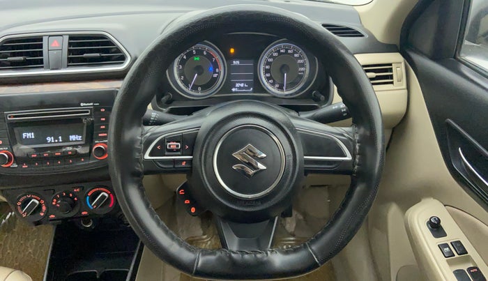 2018 Maruti Dzire VXI, Petrol, Manual, 30,539 km, Steering Wheel Close Up