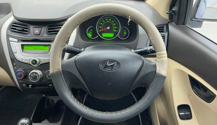 2013 Hyundai Eon MAGNA PLUS, Petrol, Manual, 13,809 km, Steering Wheel Close-up