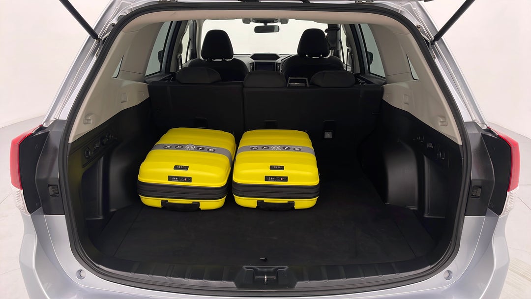 Boot Inside View with Luggage