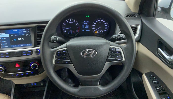 2019 Hyundai Verna 1.6 SX VTVT, Petrol, Manual, 36,614 km, Steering Wheel Close Up