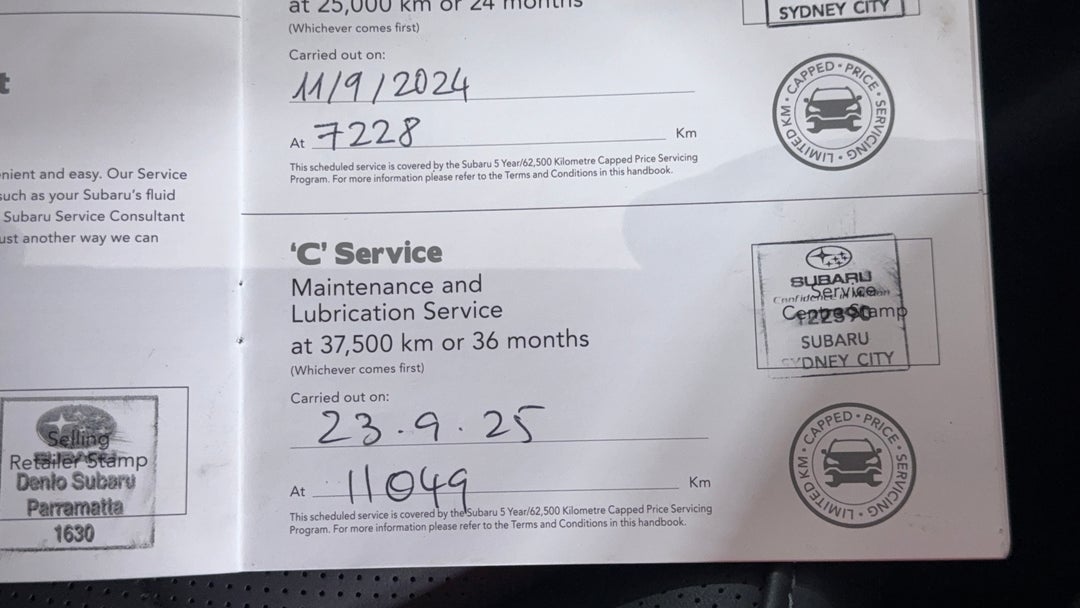 2022 Subaru Outback Awd Touring, Automatic, 11488 km, Service History