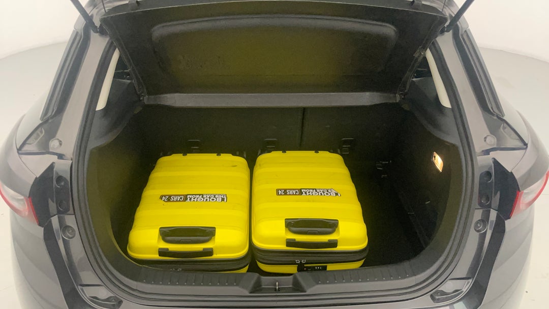 Boot Inside View with Luggage