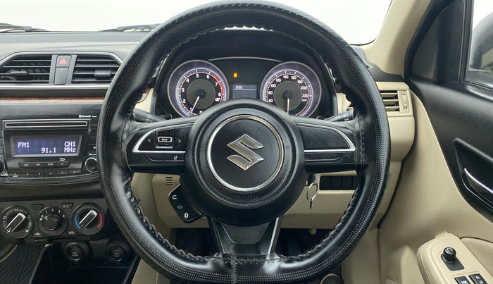 2018 Maruti Dzire VXI, Petrol, Manual, 10,457 km, Steering Wheel Close Up