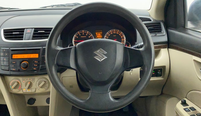 2014 Maruti Swift Dzire VXI, Petrol, Manual, 95,257 km, Steering Wheel Close Up