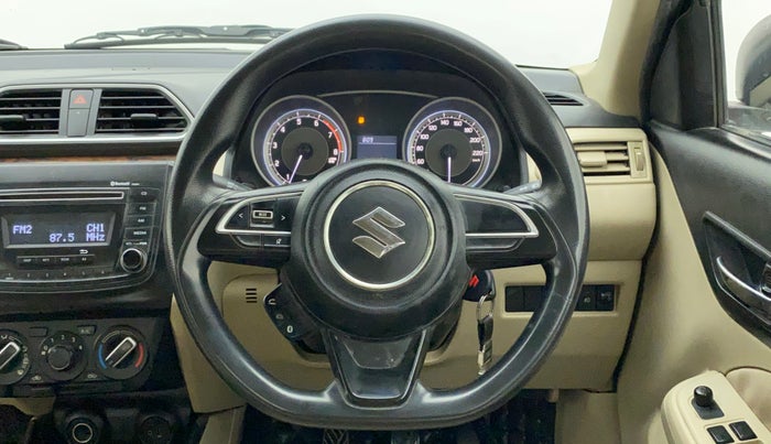 2017 Maruti Dzire VXI, Petrol, Manual, 96,392 km, Steering Wheel Close Up