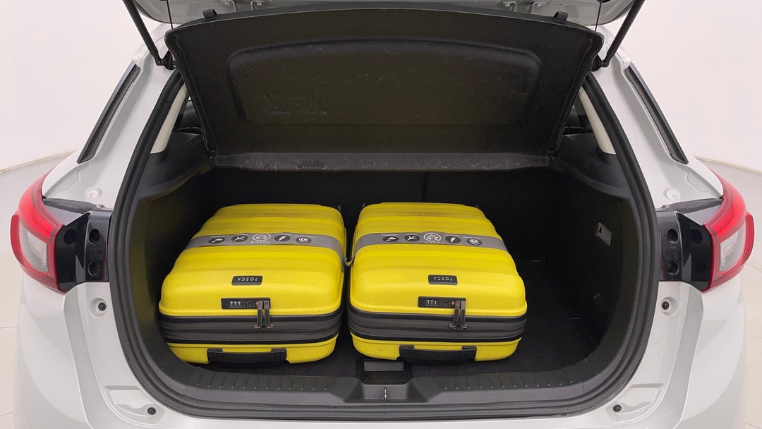 Boot Inside View with Luggage