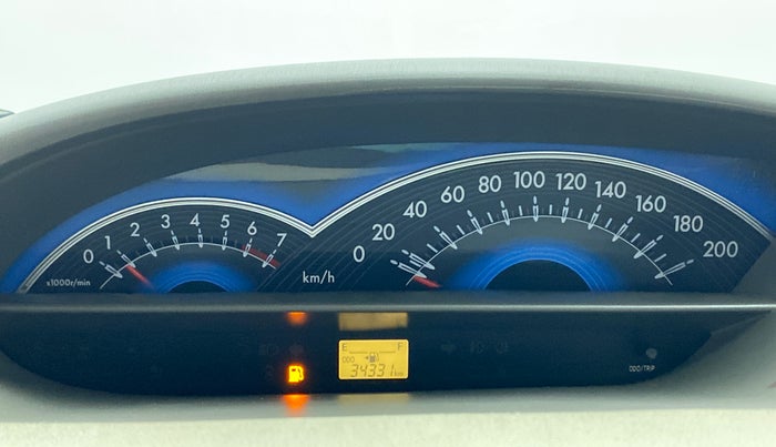2014 Toyota Etios V SP, Petrol, Manual, 34,364 km, Odometer Image