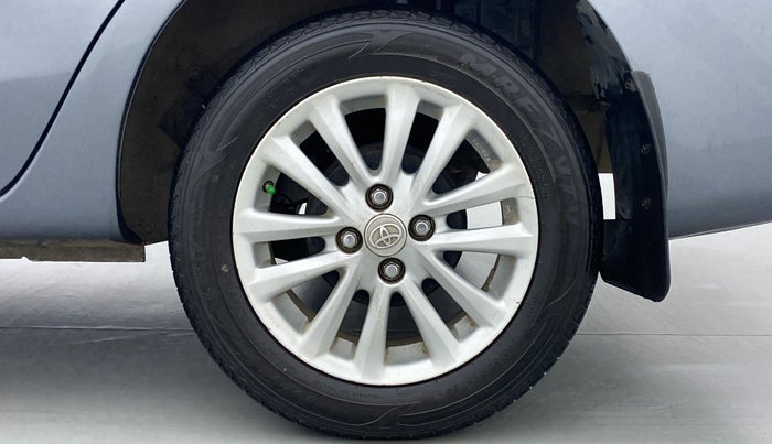 2014 Toyota Etios V SP, Petrol, Manual, 34,364 km, Left Rear Wheel