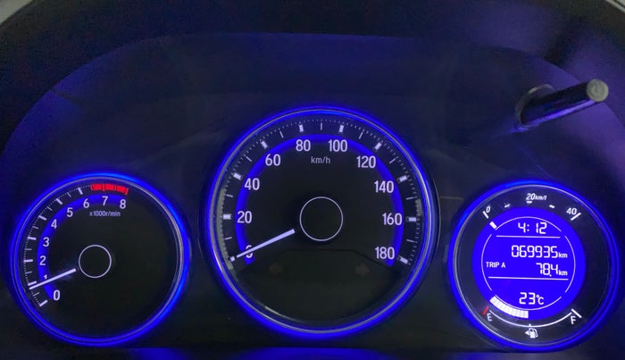 2016 Honda Amaze 1.2L I-VTEC SX, Petrol, Manual, 69,935 km, Odometer Image