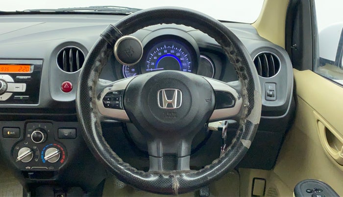 2016 Honda Amaze 1.2 SX MT I VTEC, Petrol, Manual, 47,681 km, Steering Wheel Close Up