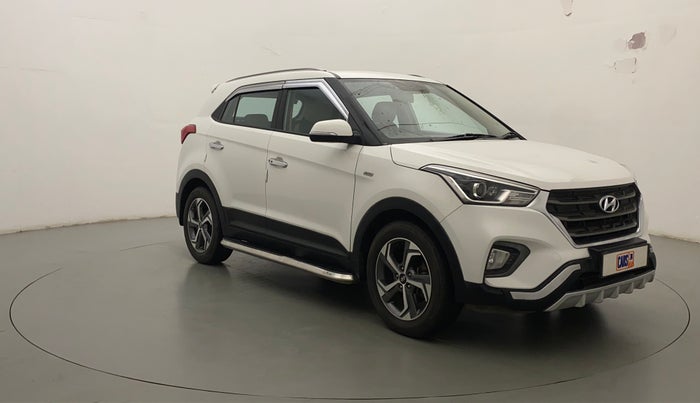 2018 Hyundai Creta SX AT 1.6 PETROL, Petrol, Automatic, 19,889 km, Right Front Diagonal