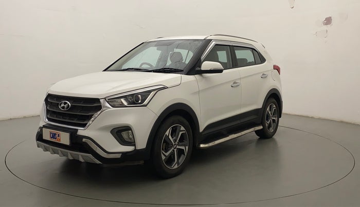 2018 Hyundai Creta SX AT 1.6 PETROL, Petrol, Automatic, 19,889 km, Left Front Diagonal