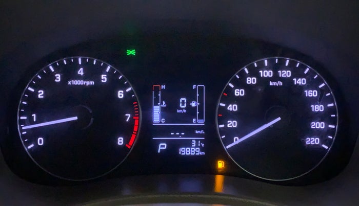 2018 Hyundai Creta SX AT 1.6 PETROL, Petrol, Automatic, 19,889 km, Odometer Image