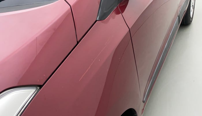 2015 Hyundai Grand i10 SPORTZ 1.2 KAPPA VTVT, Petrol, Manual, 45,899 km, Left fender - Minor scratches