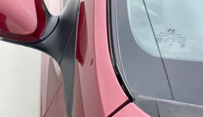 2015 Hyundai Grand i10 SPORTZ 1.2 KAPPA VTVT, Petrol, Manual, 45,899 km, Right A pillar - Slightly dented