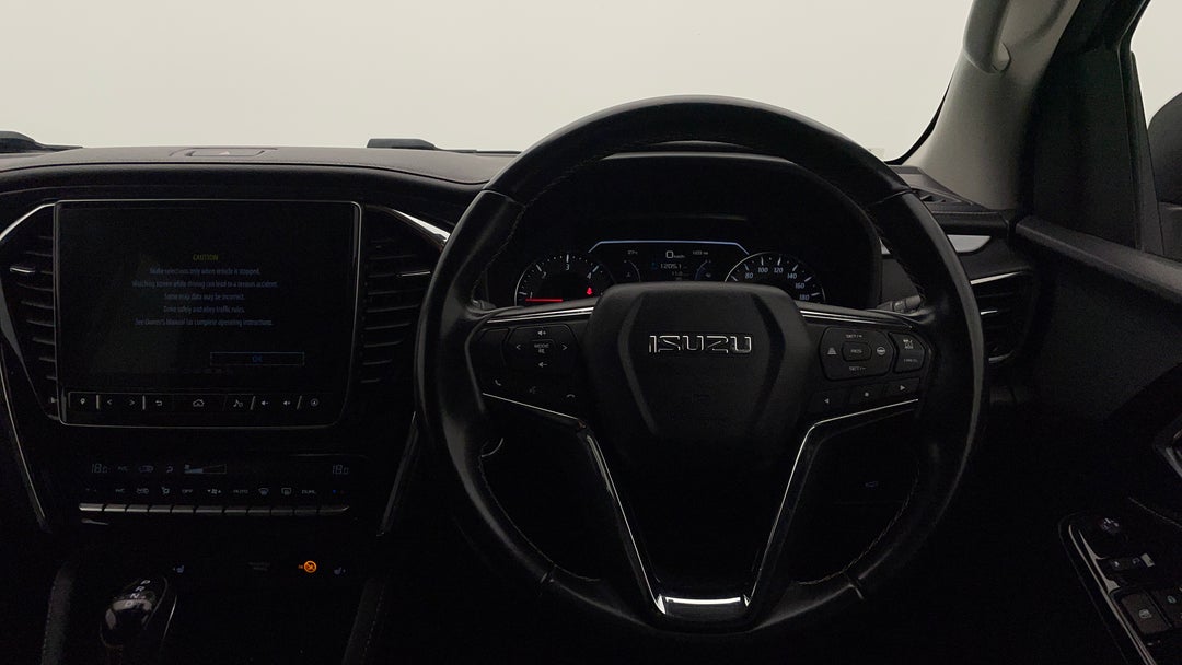 2021 Isuzu MU-X Ls-t (4x4), Automatic, 66660 km, Steering Wheel Close-up