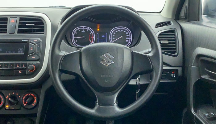 2021 Maruti Vitara Brezza LXI, Petrol, Manual, 40,228 km, Steering Wheel Close Up