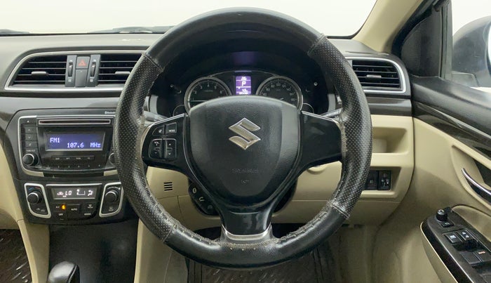 2015 Maruti Ciaz ZXI AT, Petrol, Automatic, 85,437 km, Steering Wheel Close Up