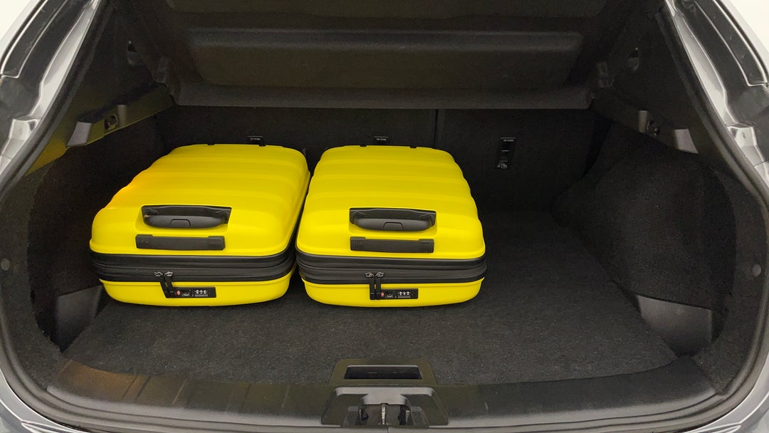 Boot Inside View with Luggage