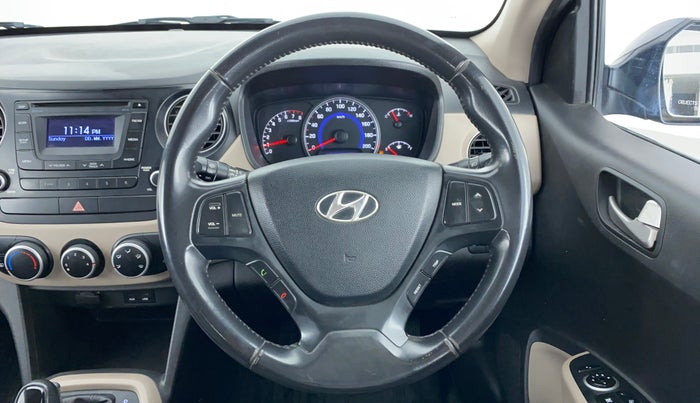 2015 Hyundai Grand i10 ASTA 1.2 AT VTVT, Petrol, Automatic, 44,786 km, Steering Wheel Close Up