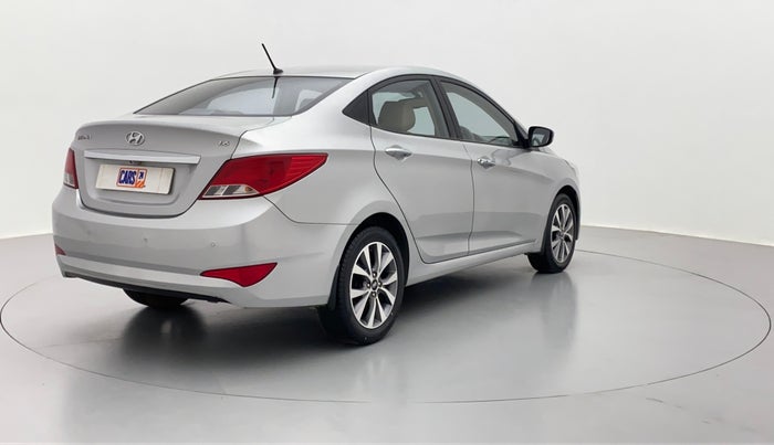 2015 Hyundai Verna FLUIDIC 1.6 VTVT S (O)  MT, Petrol, Manual, 62,858 km, Right Back Diagonal