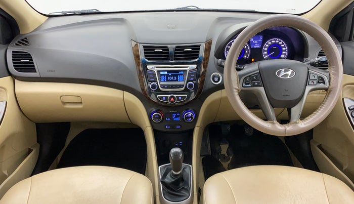 2015 Hyundai Verna FLUIDIC 1.6 VTVT S (O)  MT, Petrol, Manual, 62,858 km, Dashboard