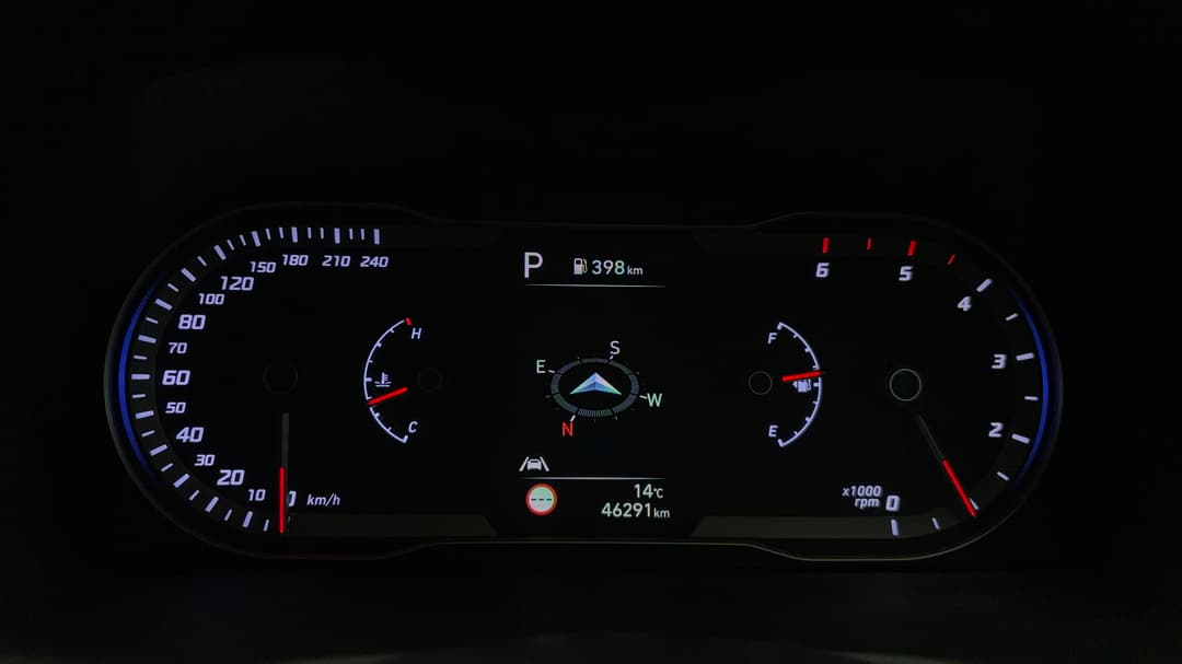 2023 Hyundai Tucson Elite (AWD), Automatic, 46291 km, Odometer View