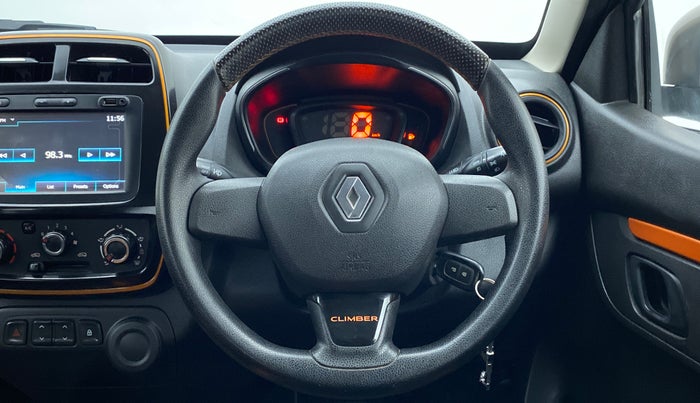 2018 Renault Kwid CLIMBER 1.0, Petrol, Manual, 21,409 km, Steering Wheel Close Up