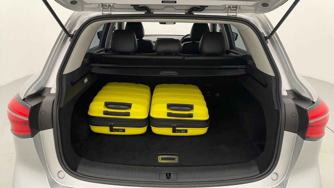 Boot Inside View with Luggage