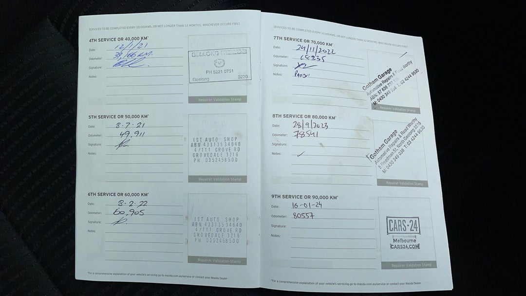 2018 Mazda 6 Sport, Automatic, 80558 km, Service History